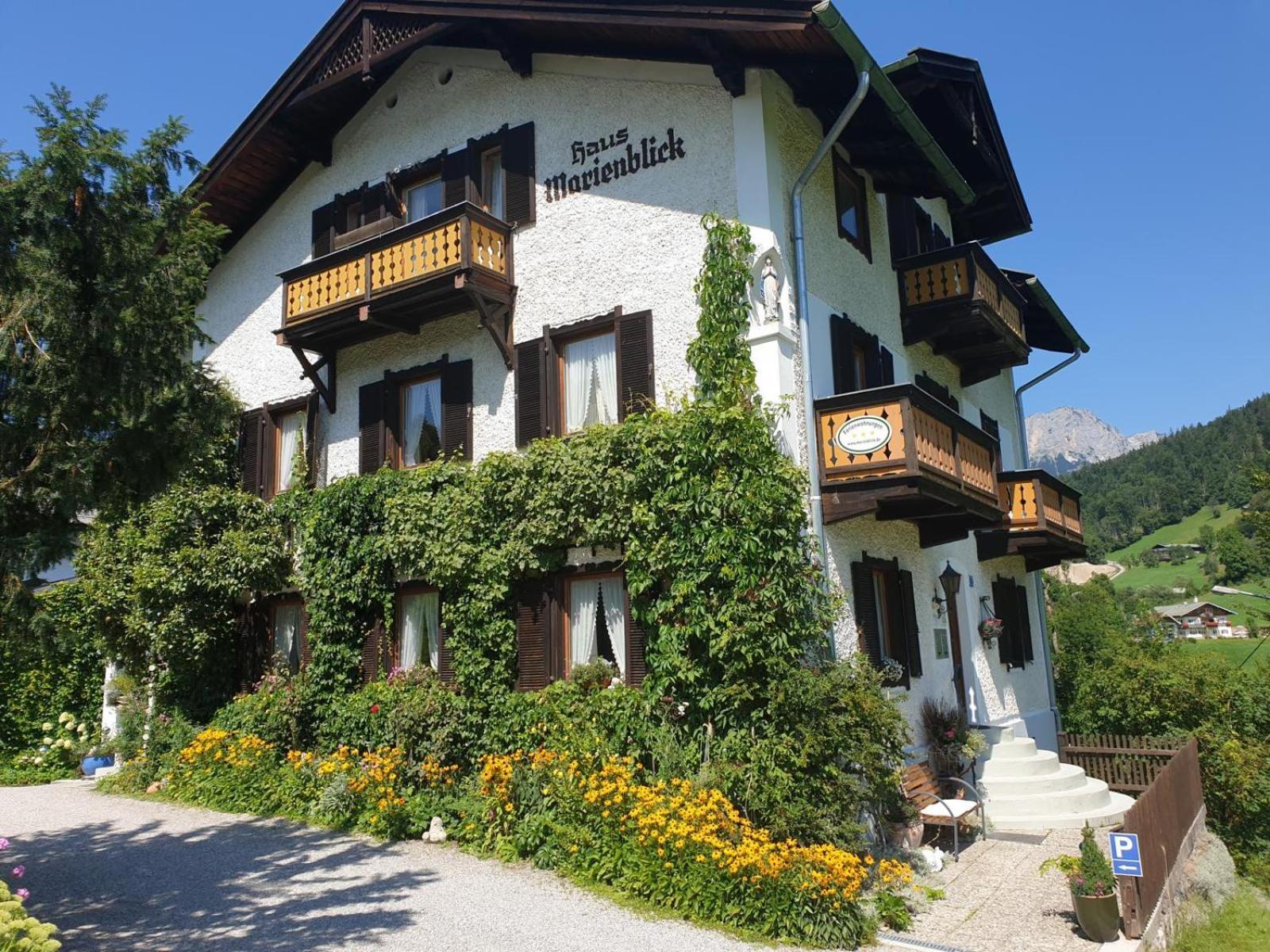 Apartament Haus Marienblick Berchtesgaden Zewnętrze zdjęcie