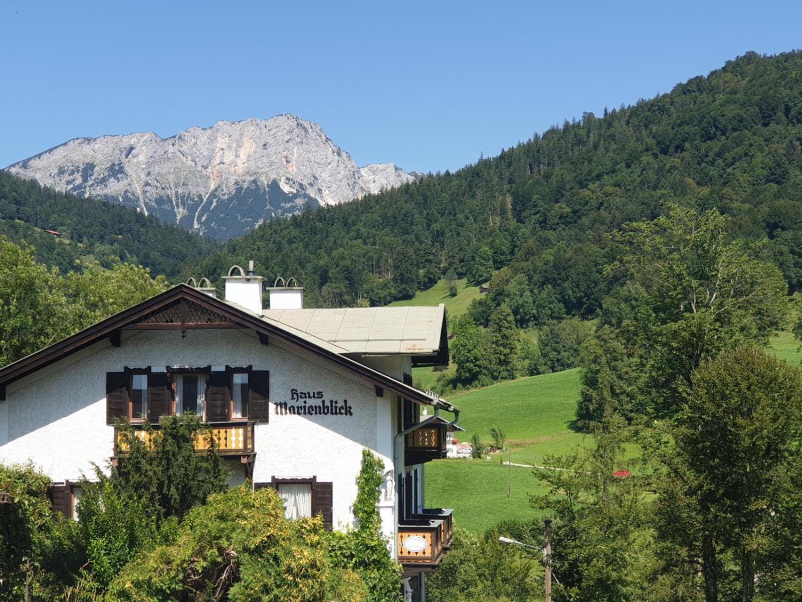 Apartament Haus Marienblick Berchtesgaden Zewnętrze zdjęcie
