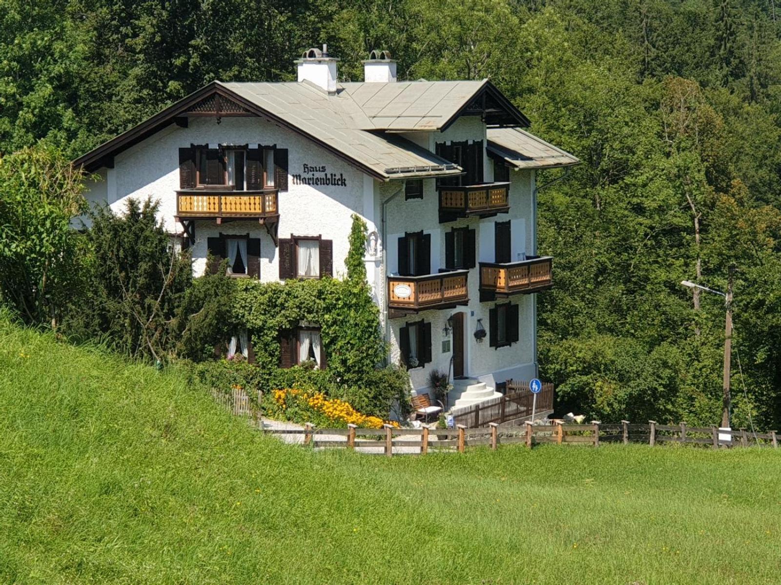 Apartament Haus Marienblick Berchtesgaden Zewnętrze zdjęcie